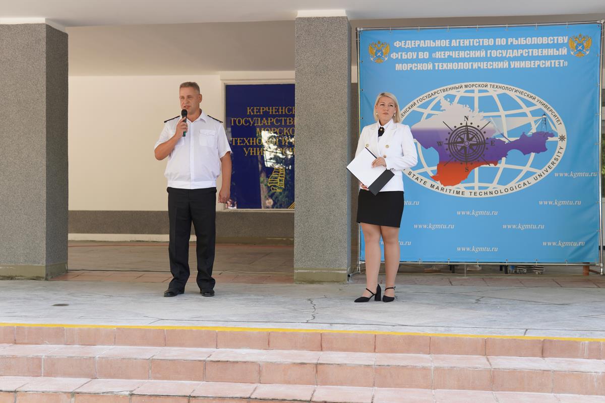 Торжественное построение ко Дню знаний в КГМТУ!