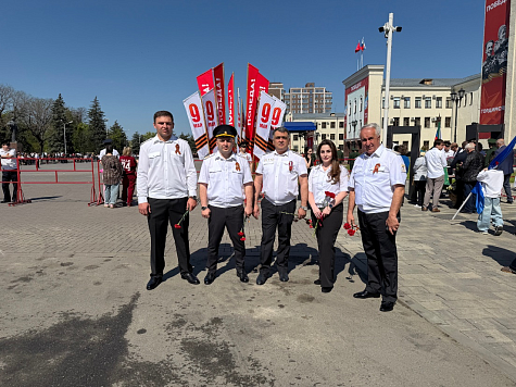 В знаменательный день 9 мая 2026 года сотрудники Кавказского отдела государственного контроля, надзора и охраны ВБР приняли участие в торжественных мероприятиях, посвященных Победе в Великой Отечественной войне. Праздник, собравший жителей и гостей города
