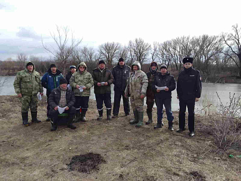 На реке Дон провели совместный рейд