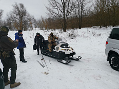 На реке Дон Воронежской области проведен совместный рейд с сотрудниками ОМОН Управления Росгвардии по Воронежской области