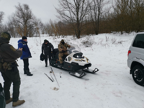 На реке Дон Воронежской области проведен совместный рейд с сотрудниками ОМОН Управления Росгвардии по Воронежской области