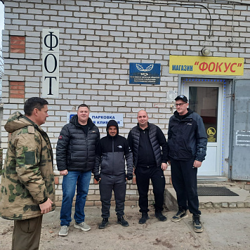 Встреча в Калачевском районном обществе охотников и рыболовов