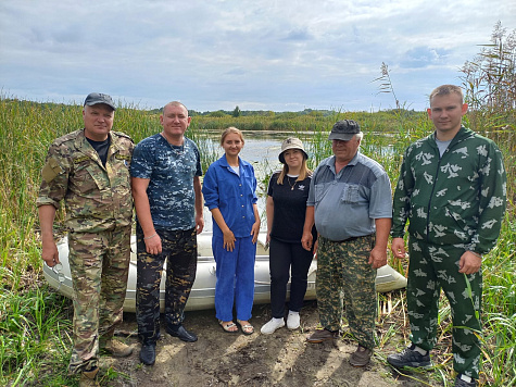 03.09.2025 года государственный инспектор Серафимовичской инспекции Цимлянского отдела рыбоохраны Азово-Черноморского территориального управления Федерального агентства по рыболовству Андрей Ширяшкин и  сотрудники природного парк «Усть-Медведицкий» провел